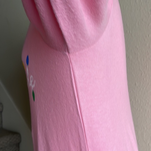 PJ Salvage Sz M Pink Graphic "Let's Flamingle" Thermal Top - Picture 6 of 15